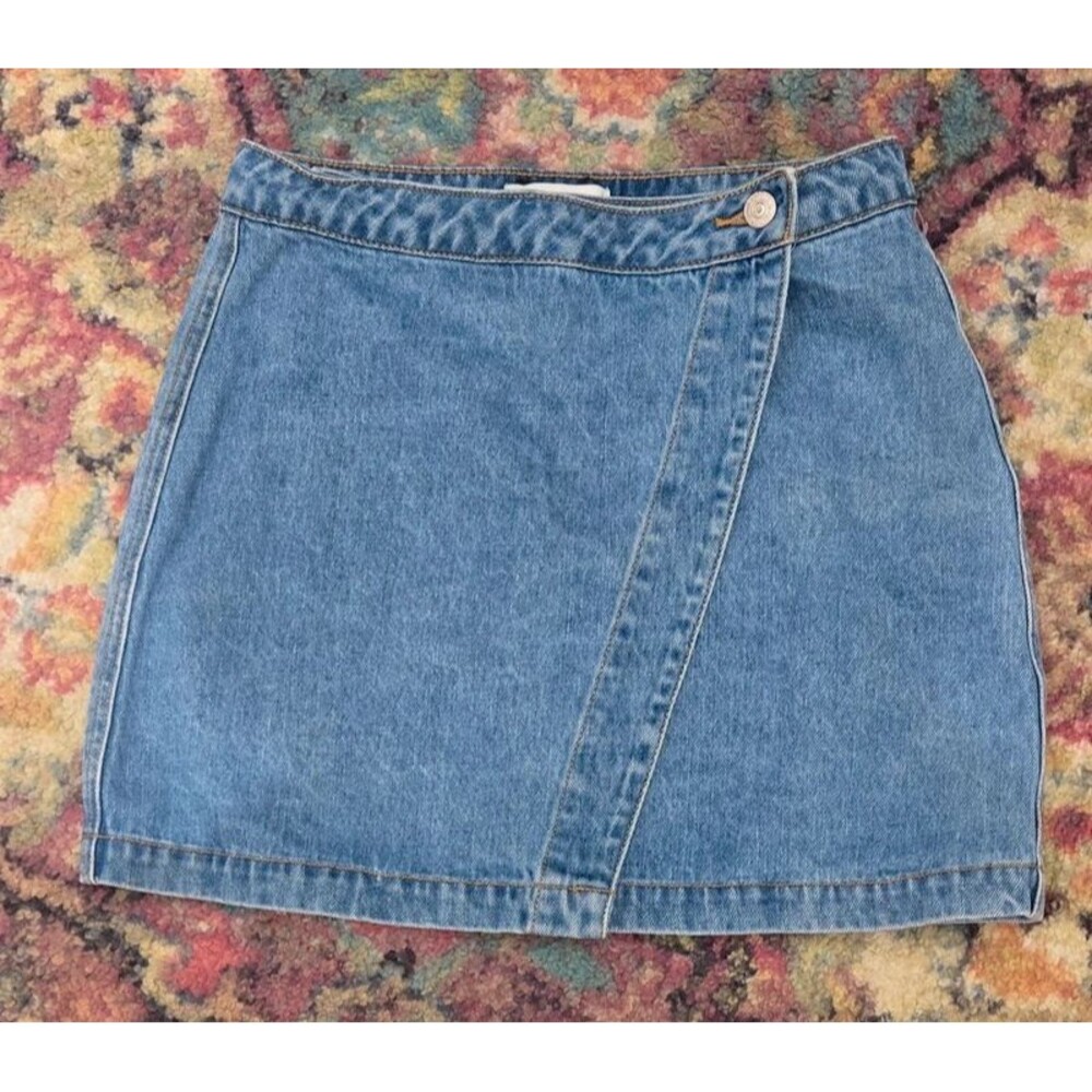 Forever 21 jean mini skirt, size S